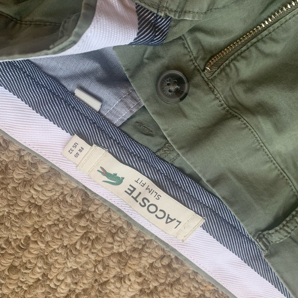 Lacoste golf pants. Super great fit